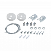 Комплект SRB2-WH 2м для подвесного монтажа шинопровода RB белый IN HOME, Шинопровод и аксессуары к трековым светильникам	