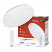 Светильник светодиодный COMFORT MIRAGE 36Вт 230В 3000-6500K 2900Лм 290x70мм с пультом ДУ IN HOME, Светильники декоративные светодиодные	