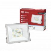 Прожектор светодиодный СДО-7 70Вт 230В 6500К IP65 белый IN HOME, Прожекторы	