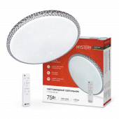 Светильник светодиодный COMFORT MYSTERY 75Вт 230В 3000-6500K 6000Лм 500x80мм с пультом ДУ IN HOME, Светильники декоративные светодиодные	