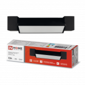 Светильник трековый линейный светодиодный поворотный LTR-01R-TL 10Вт 4000К 1000Лм 210мм IP40 120 градусов черный серии TOP-LINE IN HOME, Светильники трековые светодиодные	