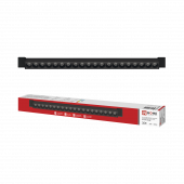 Светильник трековый линейный светодиодный поворотный LTP-LENS 3540BL 35Вт 4000К 60гр 598мм черный IN HOME, Светильники трековые светодиодные	