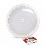 Светильник светодиодный СПБ-2Д-КРУГ 24Вт 230В 4000К 1700Лм 310мм с настраиваемым датчиком белый IN HOME, Светильники ЖКХ	