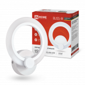 Светильник светодиодный ELEGANT BLISS-W 15Вт 230В 3000-6500K 1200Лм STEP COLOR белый IN HOME, Светильники декоративные	