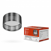 Светильник потолочный НПБ DECO-GX53-GS-CH под лампу GX53 82х43мм хром IN HOME, Светильники потолочные накладные	