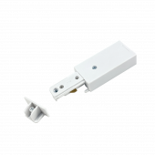 Ввод питания с заглушкой PSB-WH для шинопровода SB белый IN HOME, Шинопровод и аксессуары к трековым светильникам	