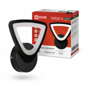 Светильник светодиодный ELEGANT SANSAR-B 15Вт 230В 3000-6500K 1050Лм STEP COLOR черный IN HOME, Светильники декоративные	