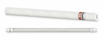 Лампа светодиодная LED-T8R-П-PRO 10Вт 230В G13R 4000К 1000Лм 600мм прозрачная поворотная IN HOME, Лампы светодиодные коммерческие	