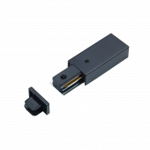 Ввод питания с заглушкой PRB-BL для шинопровода RB черный IN HOME, Шинопровод и аксессуары к трековым светильникам	