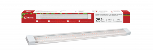 Светильник светодиодный СПБ-110 STD-ФИТО красно-синий спектр 25Вт 600мм IP40 IN HOME, Фитосветильники	