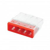 Строительно-монтажная клемма СМК 772-204 (25шт./упак.) IN HOME, Наконечники, гильзы, колпачки