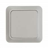 Выключатель одноклавишный BOLLETO белый накладной 7021 IN HOME, Электроустановочные изделия накладные BOLETTO	