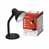 Светильник настольный под лампу на основании СНО 12Ч-E27 ЧЕРНЫЙ (коробка) IN HOME, Светильники настольные под лампу	