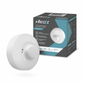 Датчик движения микроволновый ДД-МВ 101 1200Вт 360 гр. 8м IP20 белый NEOX, Датчики движения и фотореле	