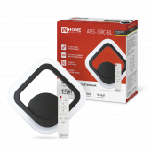 Светильник светодиодный ELEGANT ARIS-15RC-BL 15Вт 230В 3000-6500К 1200Лм пульт ДУ черный IN HOME, Светильники декоративные	