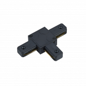 Коннектор T-тип TSB-BL для шинопровода SB черный IN HOME, Шинопровод и аксессуары к трековым светильникам	