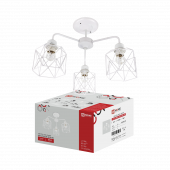 Люстра под лампу LOFT ATIKO-СN-3E27R-WH 3хЕ27 белый IN HOME, Люстры и Бра под лампу	