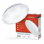 Светильник светодиодный серии DECO ДАЙМОНД 24Вт 230В 4000К 2160Лм 330х55мм IN HOME, Светильники декоративные	