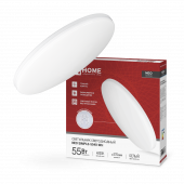 Светильник светодиодный NEO SIMPLE-5540-WH 55Вт 230В 4000K 4400Лм 375x59мм белый IN HOME, Светильники декоративные светодиодные	