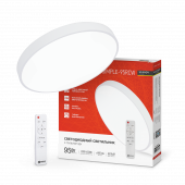 Светильник светодиодный SCANDY SIMPLE-95RCW 95Вт 230В 3000-6500K 7600Лм 500x50мм с пультом ДУ белый IN HOME, Светильники декоративные светодиодные	