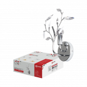 Светильник настенный под лампу MODERN LORA-WL-E14-CH Е14 хромированный IN HOME, Люстры и Бра под лампу	