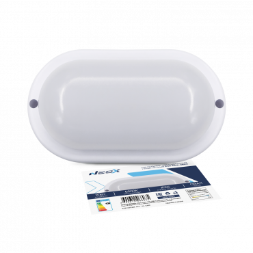 Светильник светодиодный герметичный СПП 2065-ОВАЛ 20Вт 6500К 1800Лм IP65 195х94мм NEOX, Светильники светодиодные герметичные ЖКХ	