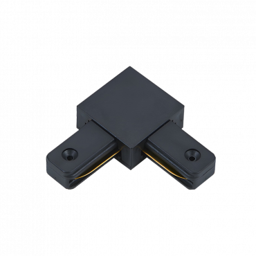 Коннектор L-тип LSB-BL для шинопровода SB черный IN HOME, Шинопровод и аксессуары к трековым светильникам	