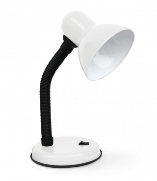 Светильник настольный под лампу на основании СНО 22Б-E27 230В БЕЛЫЙ (с подвесом) IN HOME, Светильники настольные под лампу	