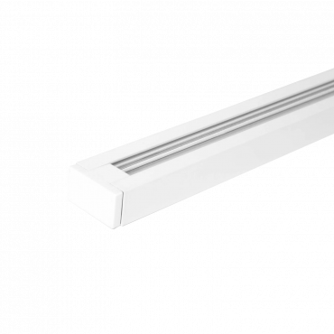 Шинопровод RB1000-WH однофазный подвесной и накладной с вводом питания 1000x33х18мм белый IN HOME, Шинопровод и аксессуары к трековым светильникам	