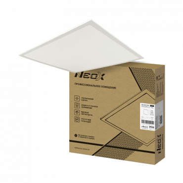 Панель светодиодная ультратонкая ДВО-SLIM 5040 50Вт 4000К без ЭПРА IP40 595х595х8,5мм NEOX