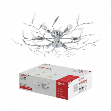 Люстра под лампу MODERN LORA-СL-6E14-CH 6хЕ14 хромированный IN HOME, Люстры и Бра под лампу	