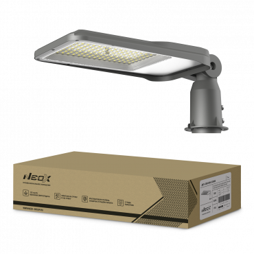 Светильник уличный линзованный светодиодный ДКУ-2UB 50Вт 230В 5000К 6250Лм 125лм/Вт универсальный IP65 NEOX Светильник уличный линзованный светодиодный ДКУ-2UB 50Вт 230В 5000К 6250Лм 125лм/Вт универсальный IP65 NEOX