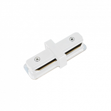 Коннектор I-тип IRB-WH для шинопровода RB белый IN HOME, Шинопровод и аксессуары к трековым светильникам	