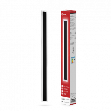 Светильник уличный светодиодный ДБУ MARS60-20AC-ВL 20Вт 3CCT 600x80 IP54 черный IN HOME, Светильники светодиодные уличные	