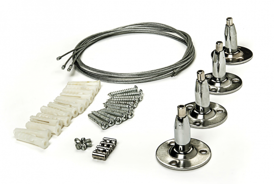 Комплект подвесов LP-КПТ на тросах 90см для панели cд NEOX