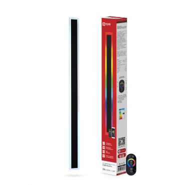 Светильник уличный светодиодный ДБУ MARS60-20RGB-SMART-ВL 20Вт 600x80 с пультом ДУ IP54 черный IN HOME, Светильники уличные бытовые	