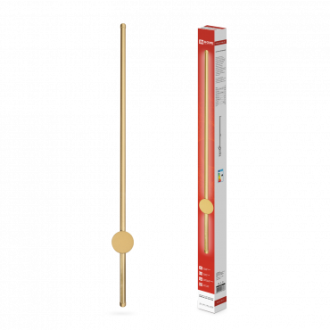 Светильник светодиодный ESTETIKA ART-100B-40GL 20Вт 230В 4000K 1400Лм 1000х60x98 золото IN HOME, Светильники декоративные	