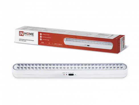 Светильник светодиодный аварийный СБА 1094-60DC 60LED 2.2Ah lithium battery DC IN HOME, Светильники аварийные	