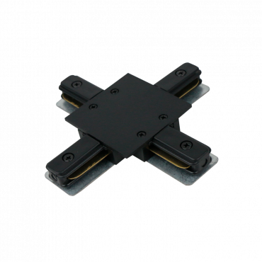 Коннектор шинопровода X-образный XC-B-TL черный серии TOP-LINE IN HOME, Шинопровод и аксессуары к трековым светильникам	