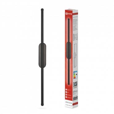 Светильник светодиодный ESTETIKA LUV-60C-40BL 10Вт 230В 4000K 700Лм 600х50x25 черный IN HOME, Светильники декоративные	