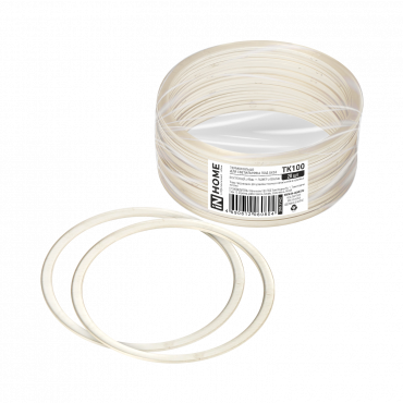 Термокольцо ТК100 для светильника под GX53 100/90х2 мм (20 шт./упак.) IN HOME, Светильники точечные встраиваемые	