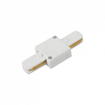 Коннектор I-тип ISB-WH для шинопровода SB белый IN HOME, Шинопровод и аксессуары к трековым светильникам	