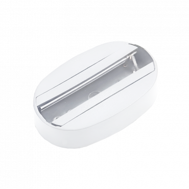 Стационарное крепление CKB90-WH 90мм для трековых светильников белое IN HOME, Аксессуары к трековым светильникам	