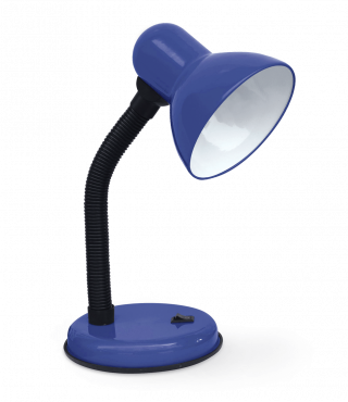 Светильник настольный под лампу на основании СНО 22ТС-E27 230В СИНИЙ (с подвесом) IN HOME, Светильники настольные под лампу	