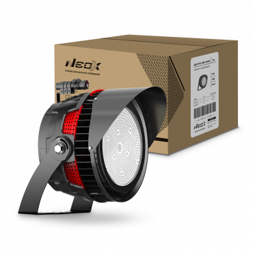 Прожектор светодиодный ДДО-SPFL 500Вт 100-277В 5000К 65000Лм 130Лм/Вт 45 градусов IP66 гарантия 7 лет NEOX Прожектор светодиодный ДДО-SPFL 500Вт 100-277В 5000К 65000Лм 130Лм/Вт 45 градусов IP66 гарантия 7 лет NEOX