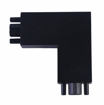Коннектор шинопровода угловой AC-B-TL черный серии TOP-LINE IN HOME, Шинопровод и аксессуары к трековым светильникам	