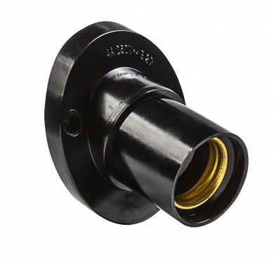 Патрон Е27 Ф П-02 Е27 карболитовый настенный IN HOME, Комплектующие к световым приборам	