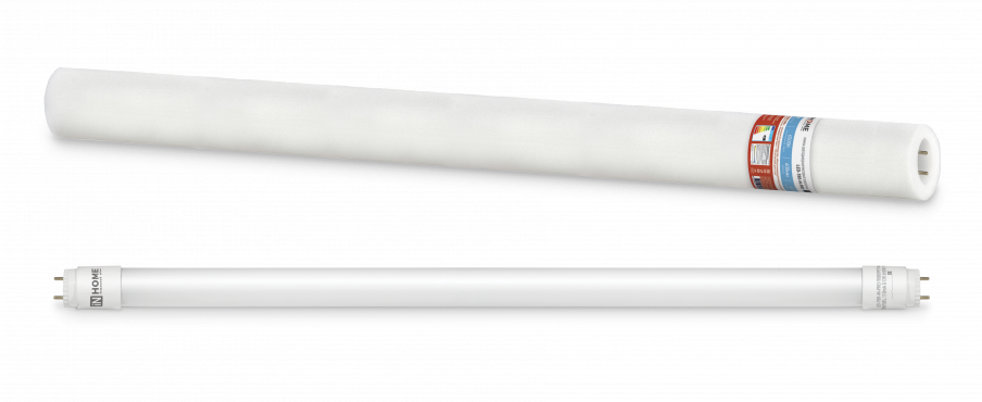 Лампа светодиодная LED-T8R-М-PRO 15Вт 230В G13R 6500К 1500Лм 600мм матовая поворотная IN HOME купить от производителя по цене от  Лампа светодиодная LED-T8R-М-PRO 15Вт 230В G13R 6500К 1500Лм 600мм матовая поворотная IN HOME, Лампы светодиодные коммерческие