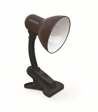 Светильник настольный под лампу на прищепке СНП 21Ч-E27 230В ЧЕРНЫЙ (с подвесом) IN HOME, Светильники настольные под лампу	