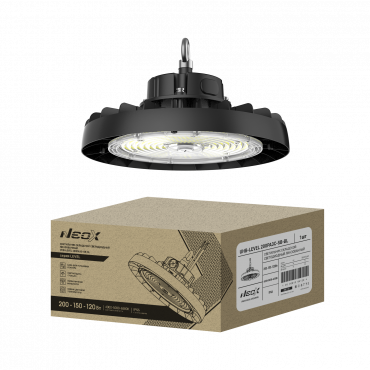 Светильник складской светодиодный UHB-LEVEL 200PA3C-SB-BL 200/150/120Вт 100-277В 175Лм/Вт 3CCT 5лет IP69K NEOX Светильник складской светодиодный UHB-LEVEL 200PA3C-SB-BL 200/150/120Вт 100-277В 175Лм/Вт 3CCT 5лет IP69K NEOX